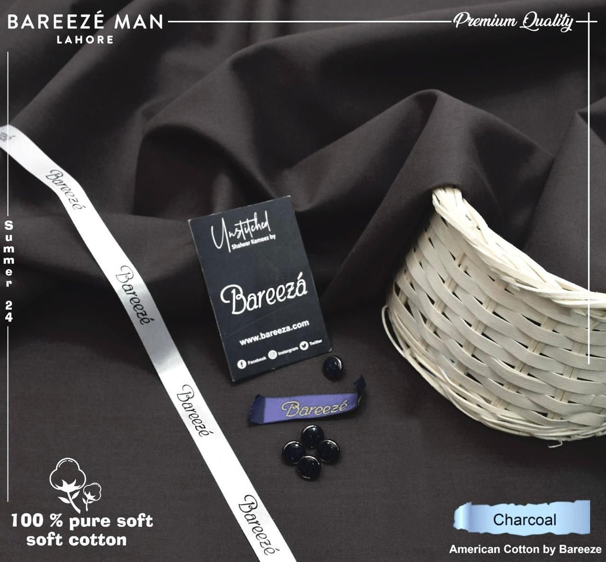 BREEZE 100% PURE EGYPTION COTTON