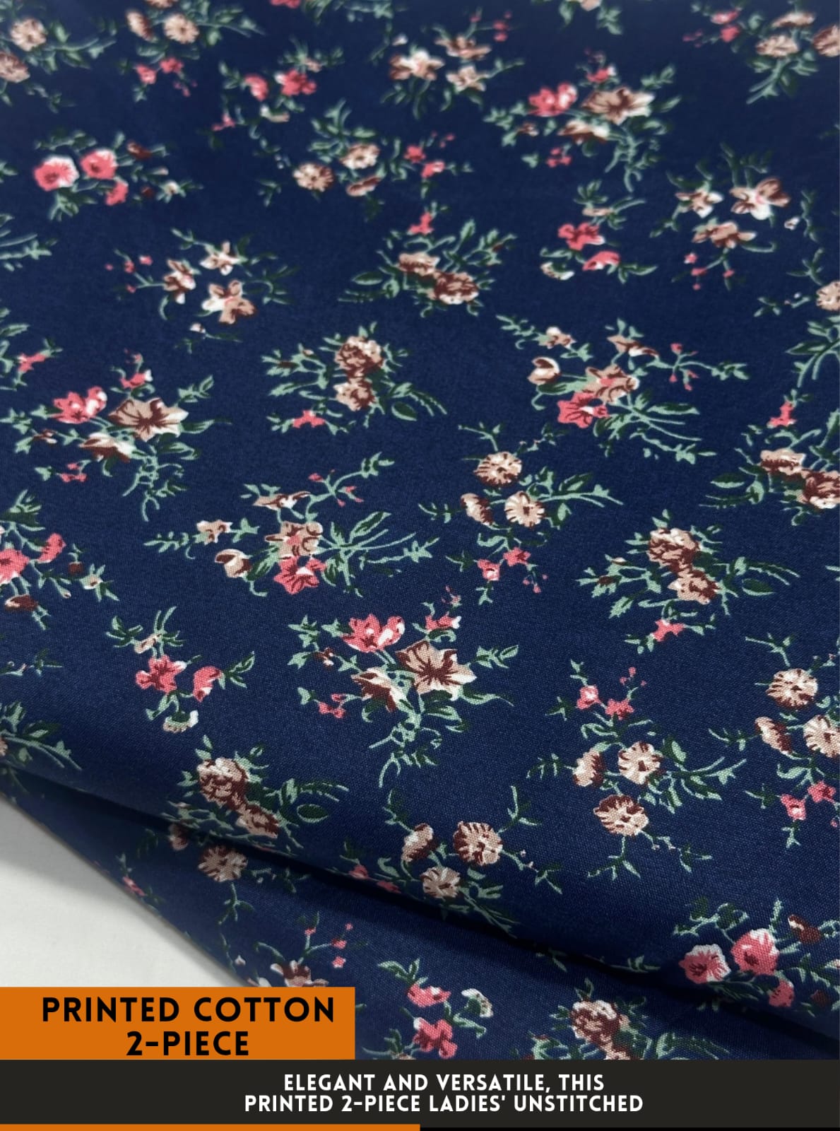 2PC Digital Floral Print