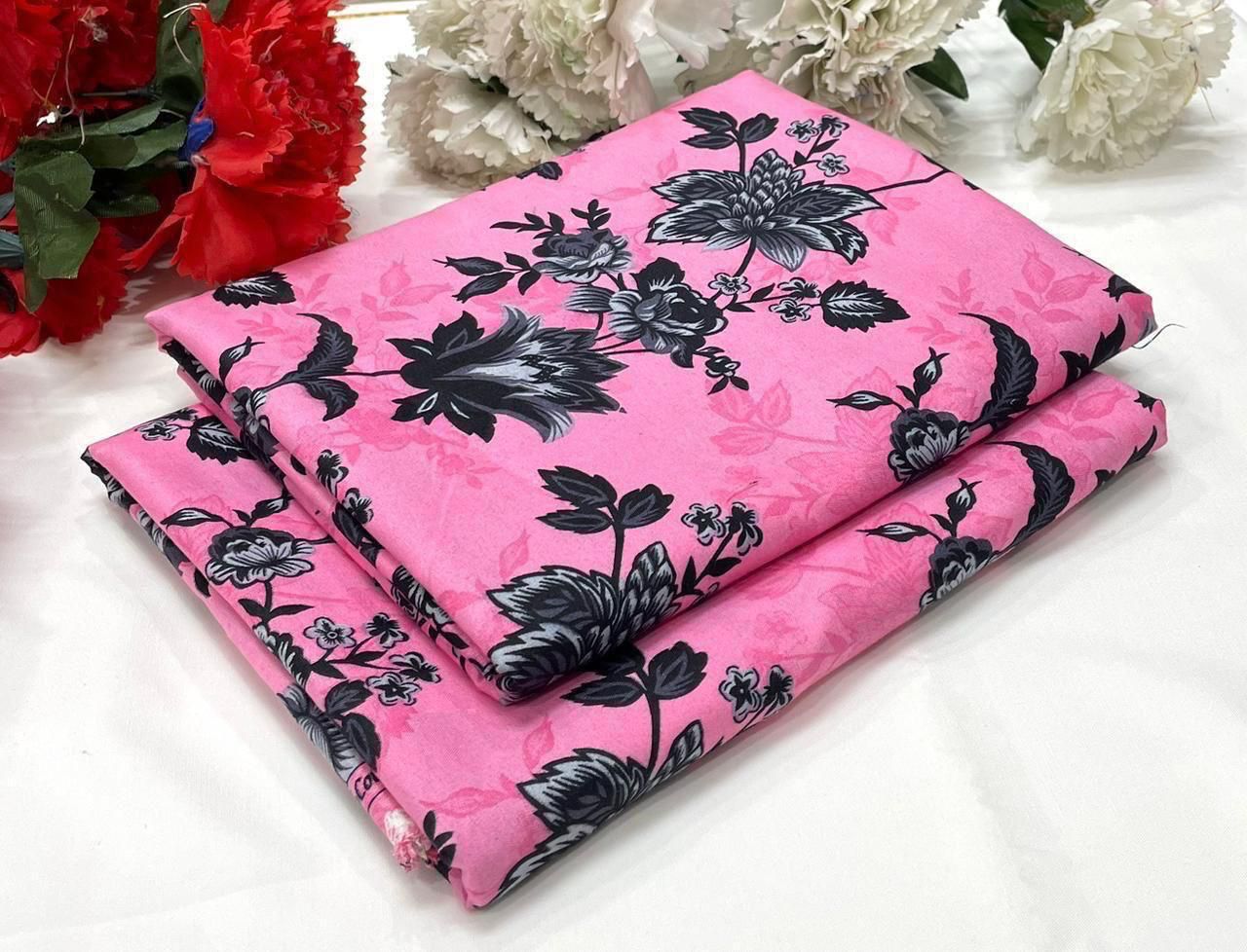 2PC Digital Floral Print