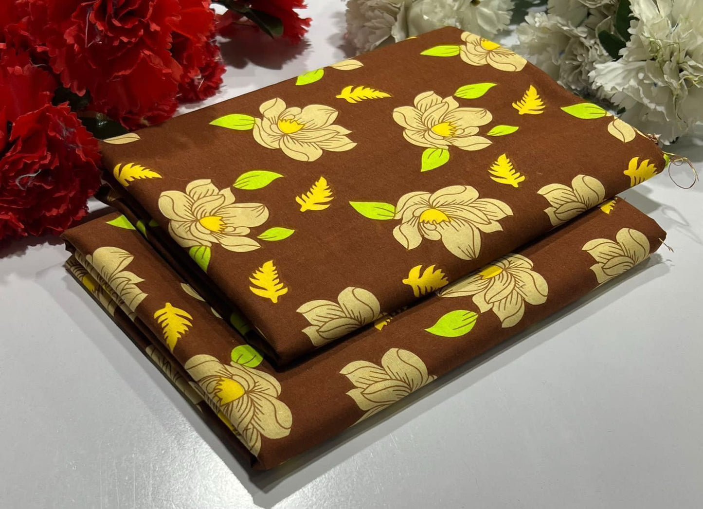 2PC Digital Floral Print