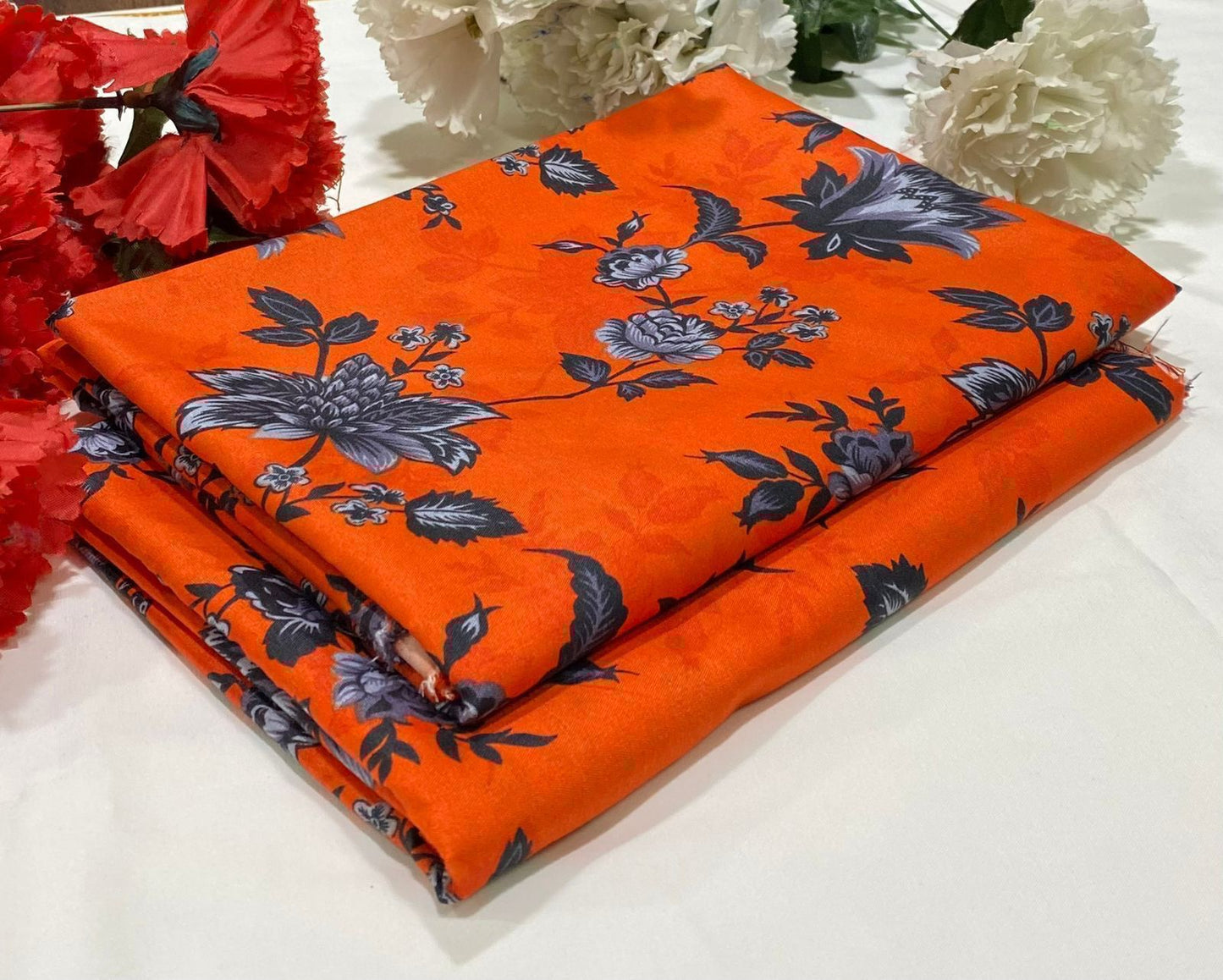 2PC Digital Floral Print