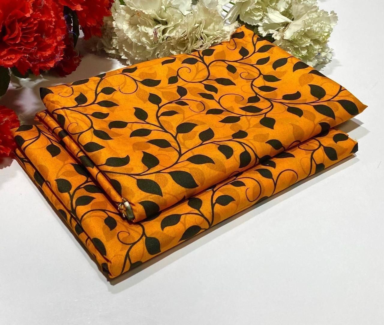 2PC Digital Floral Print