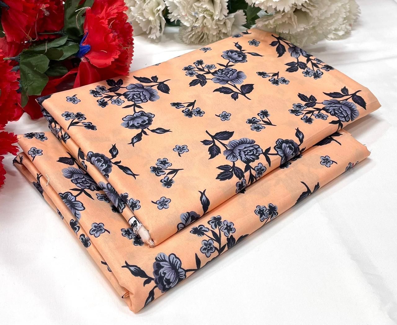 2PC Digital Floral Print