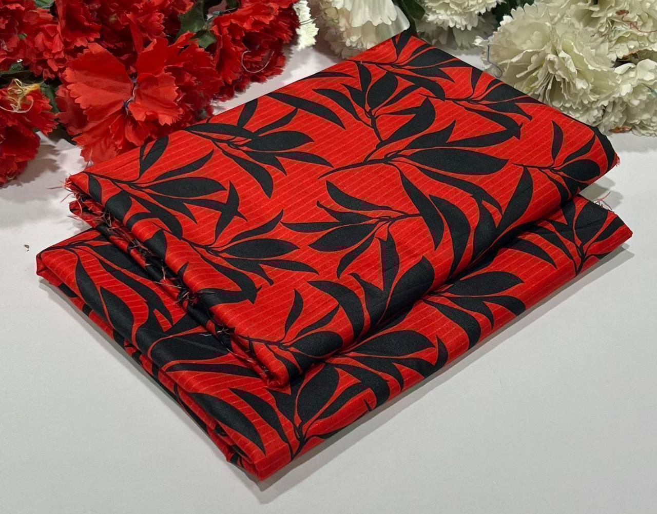 2PC Digital Floral Print