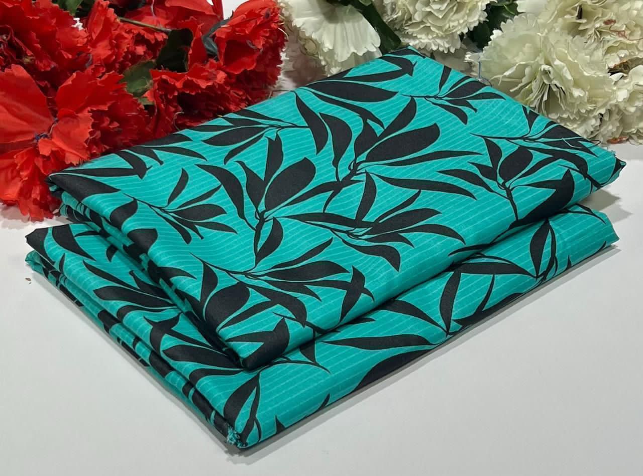2PC Digital Floral Print