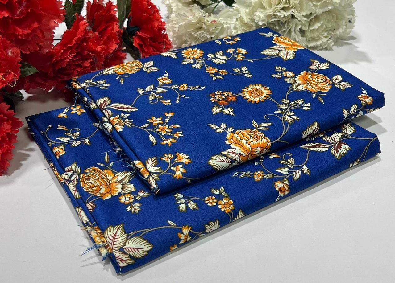 2PC Digital Floral Print