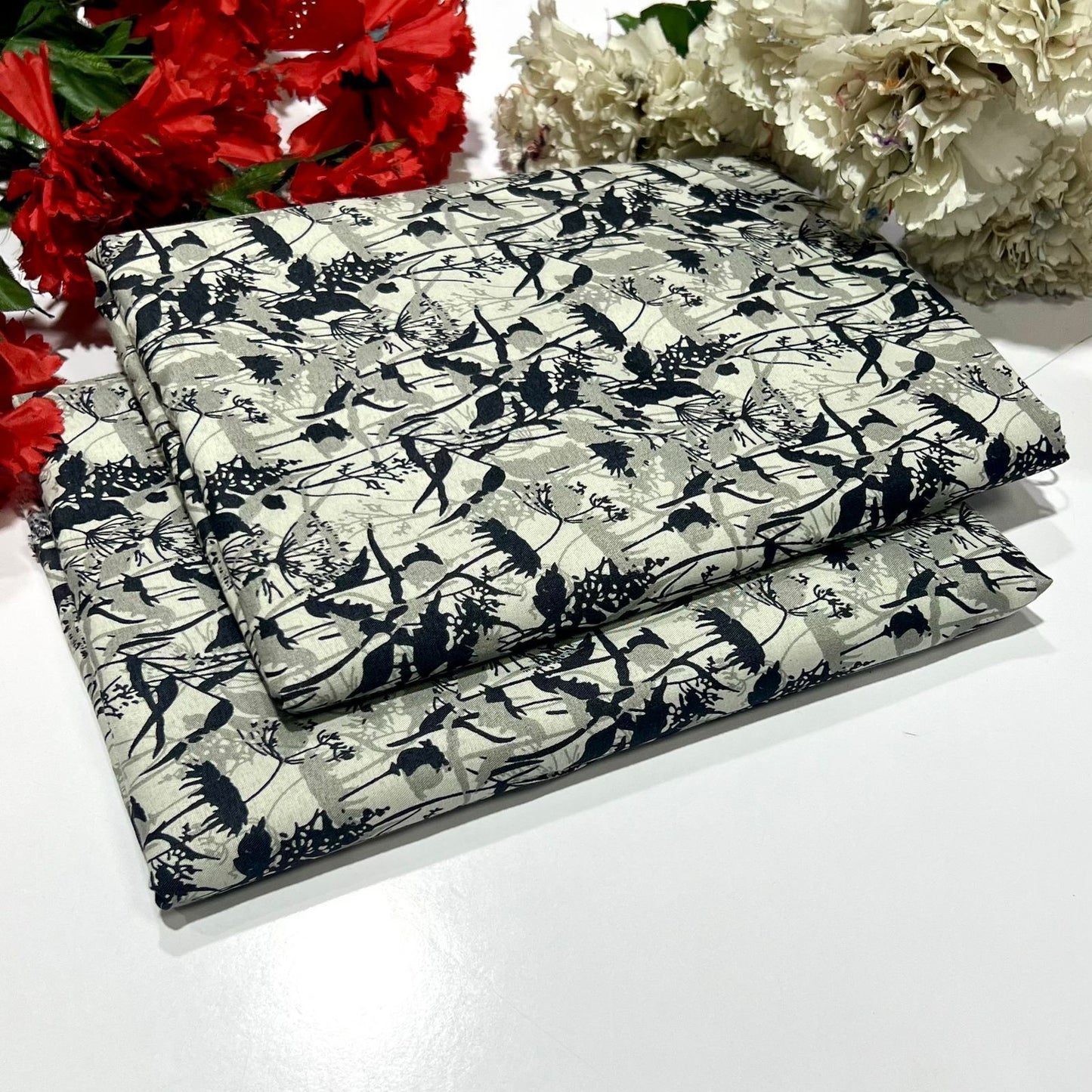 2PC Digital Floral Print
