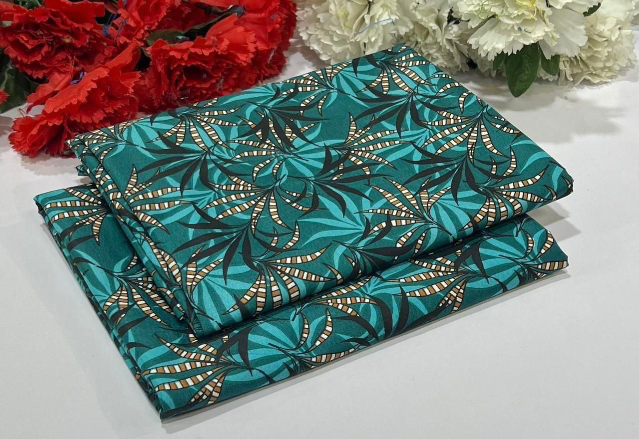 2PC Digital Floral Print