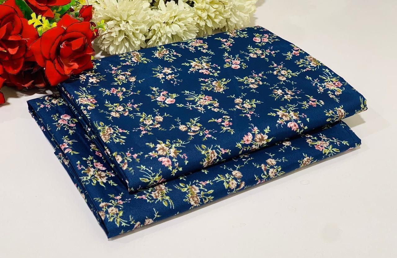 2PC Digital Floral Print