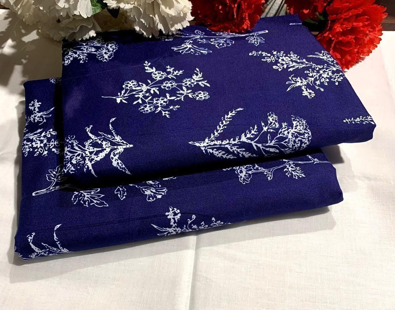2PC Digital Floral Print