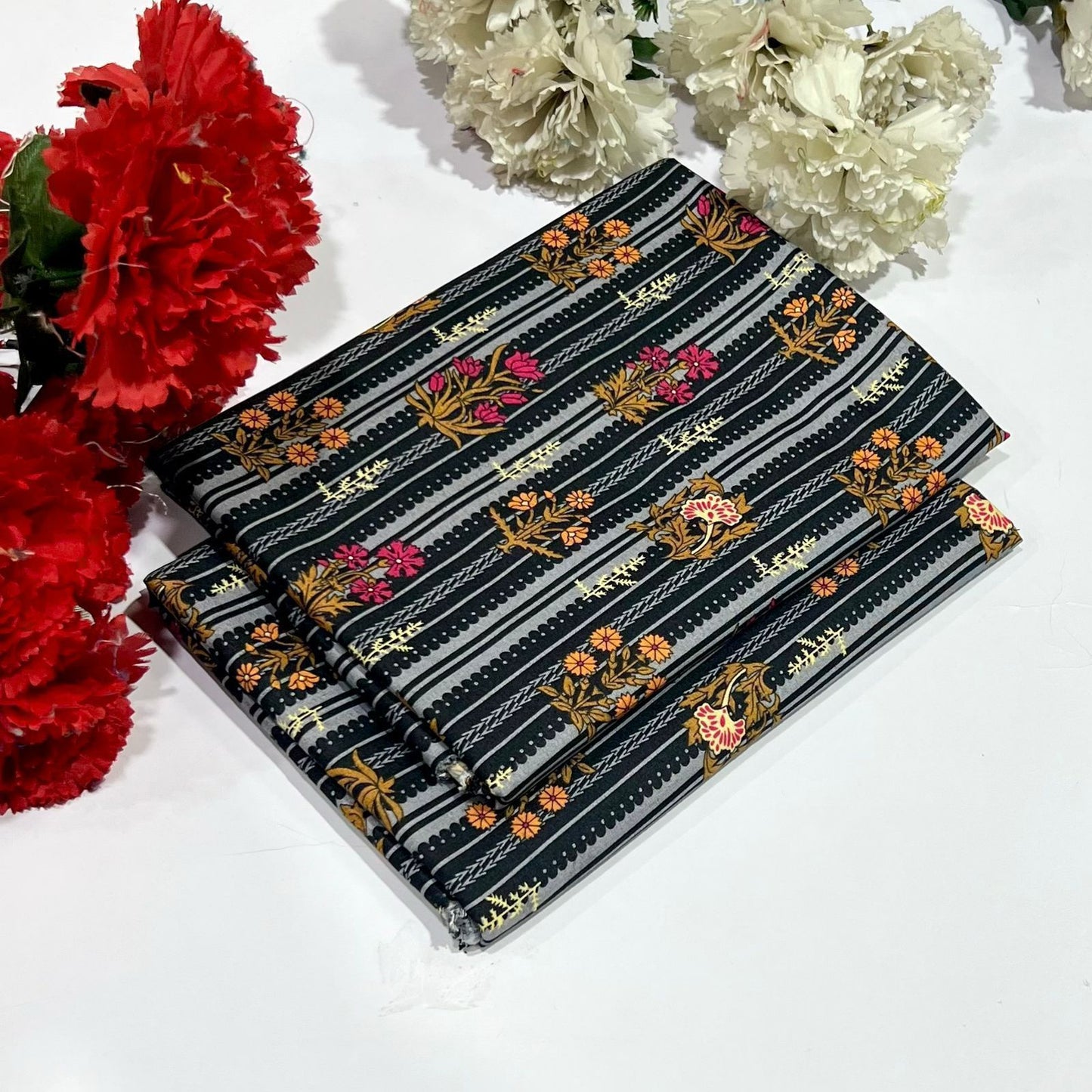 2PC Digital Floral Print