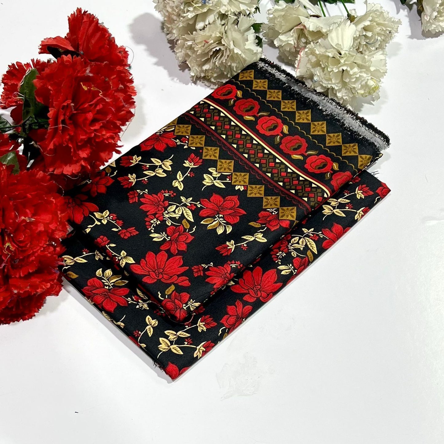 2PC Digital Floral Print