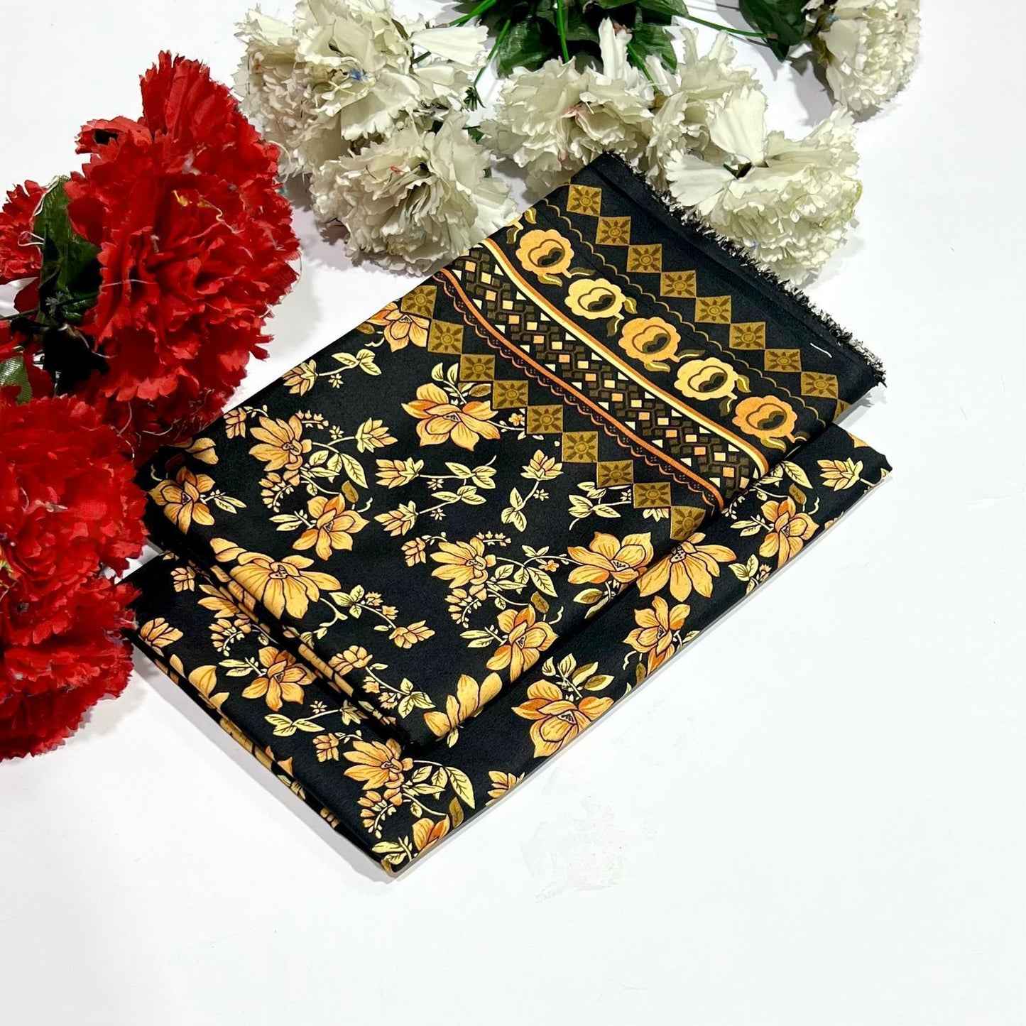 2PC Digital Floral Print