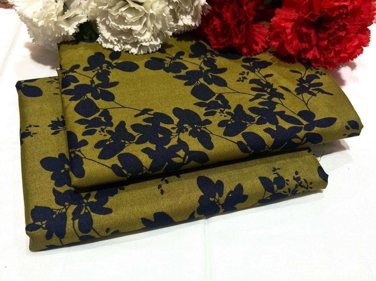 2PC Digital Floral Print