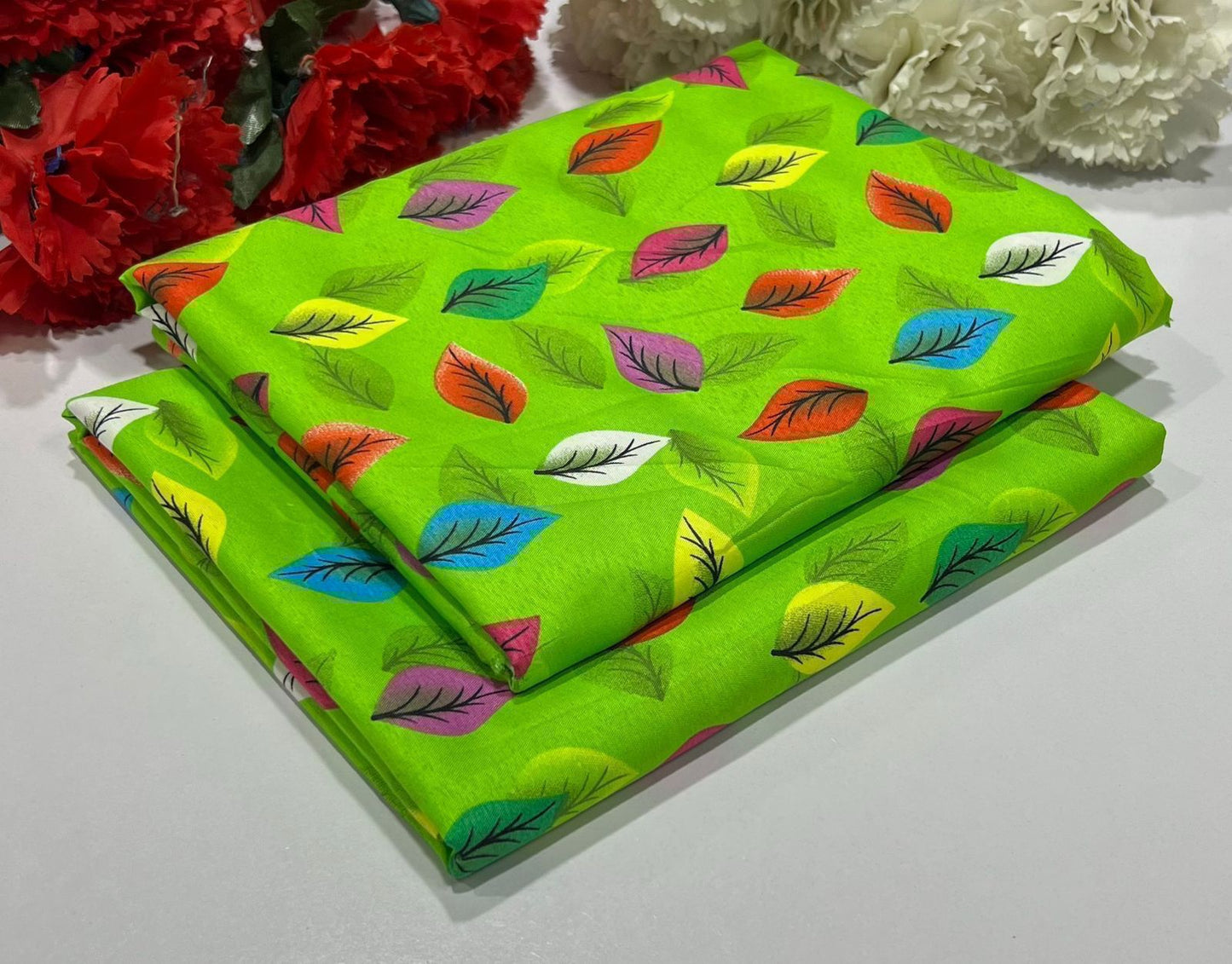 2PC Digital Floral Print