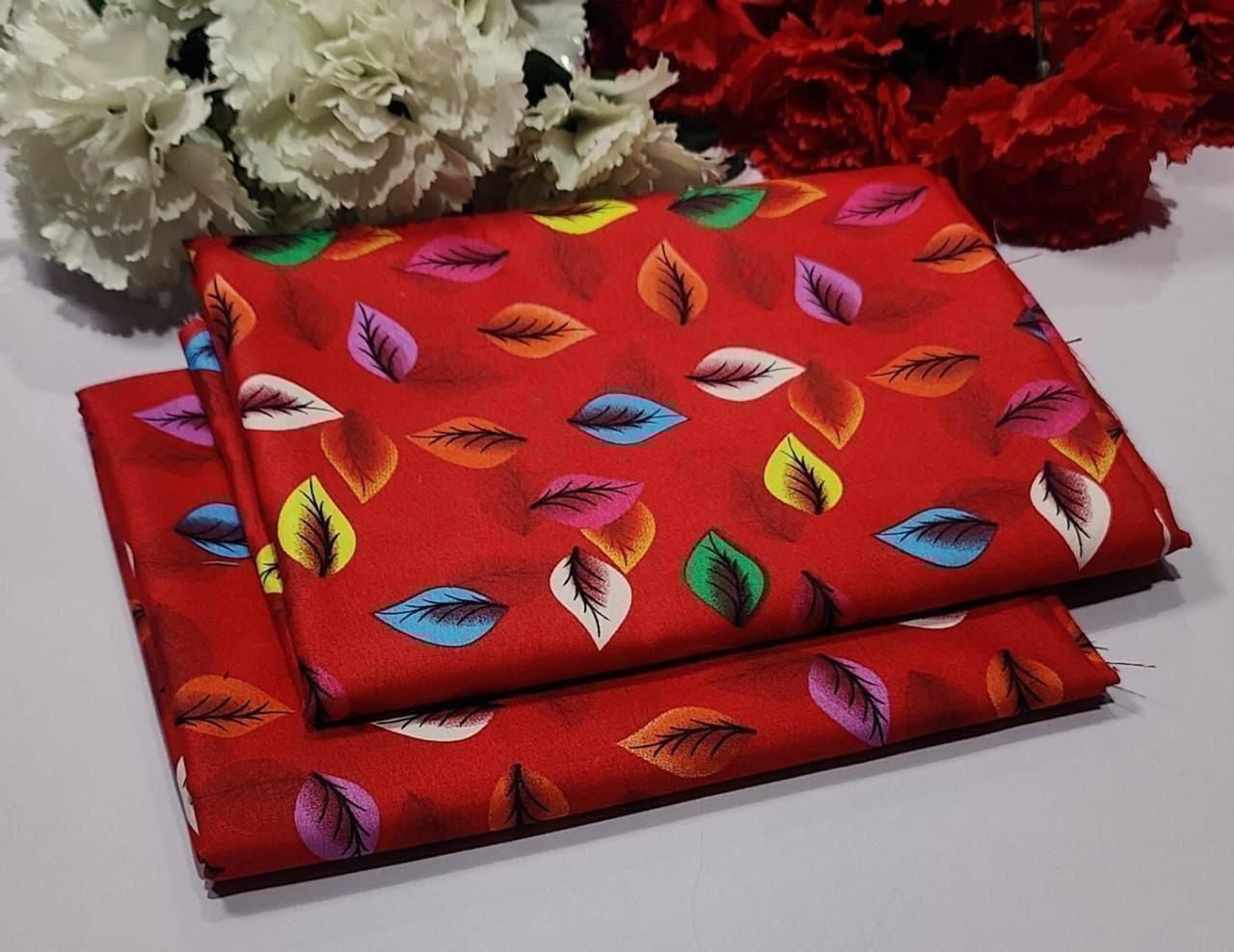 2PC Digital Floral Print