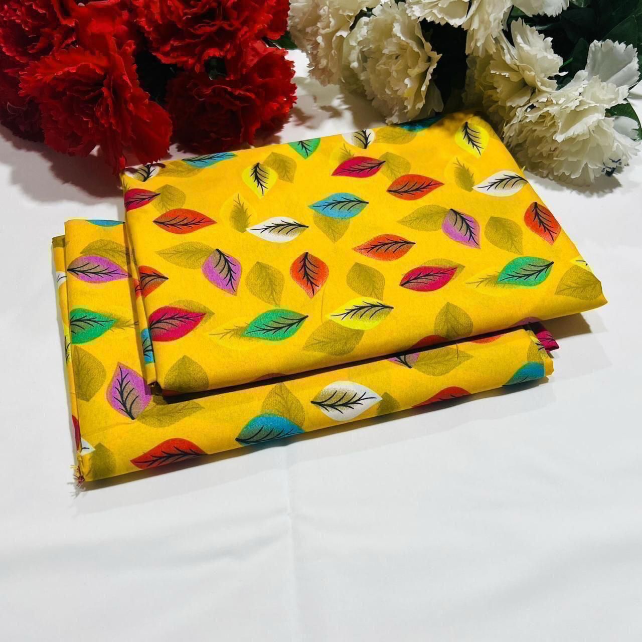 2PC Digital Floral Print