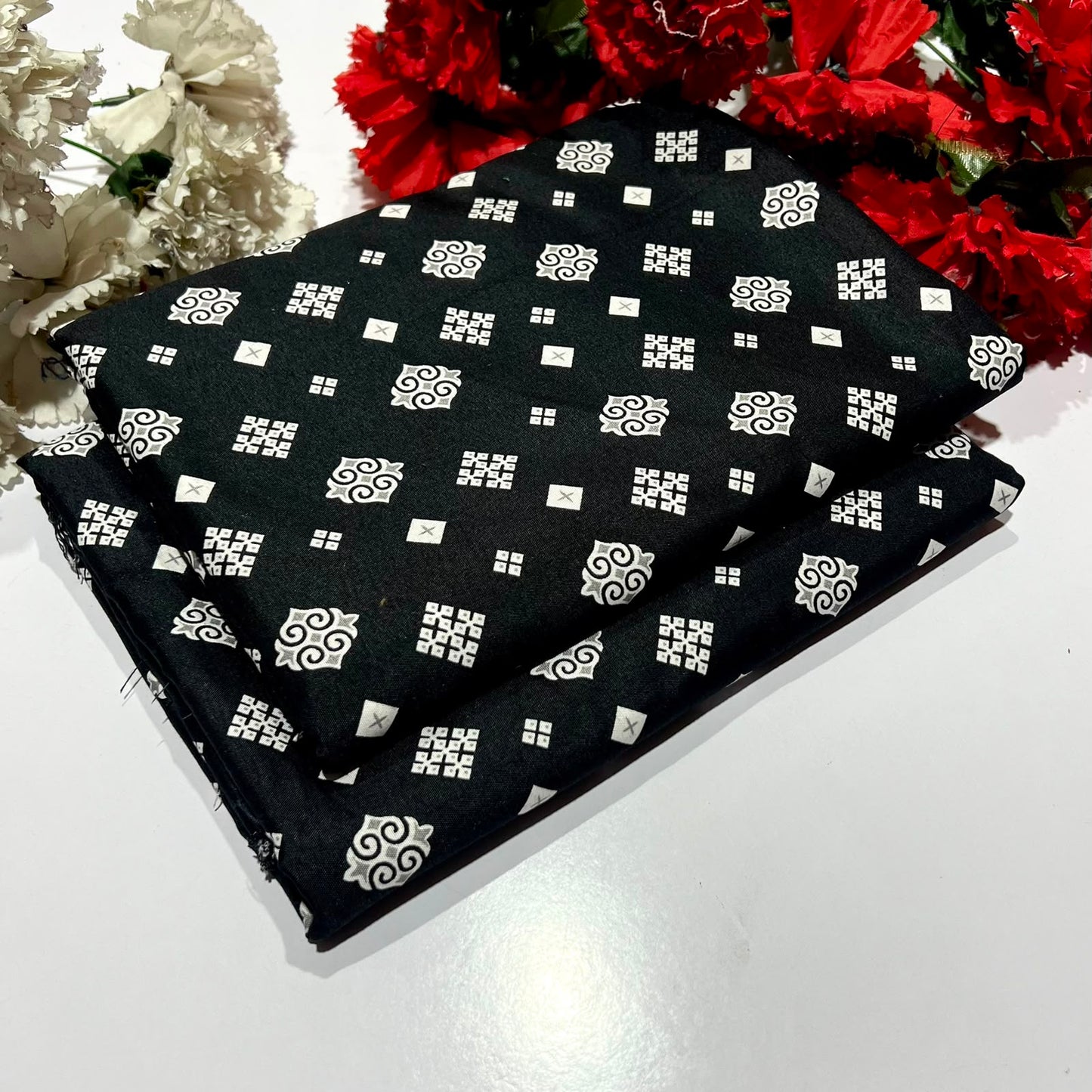 2PC Digital Floral Print