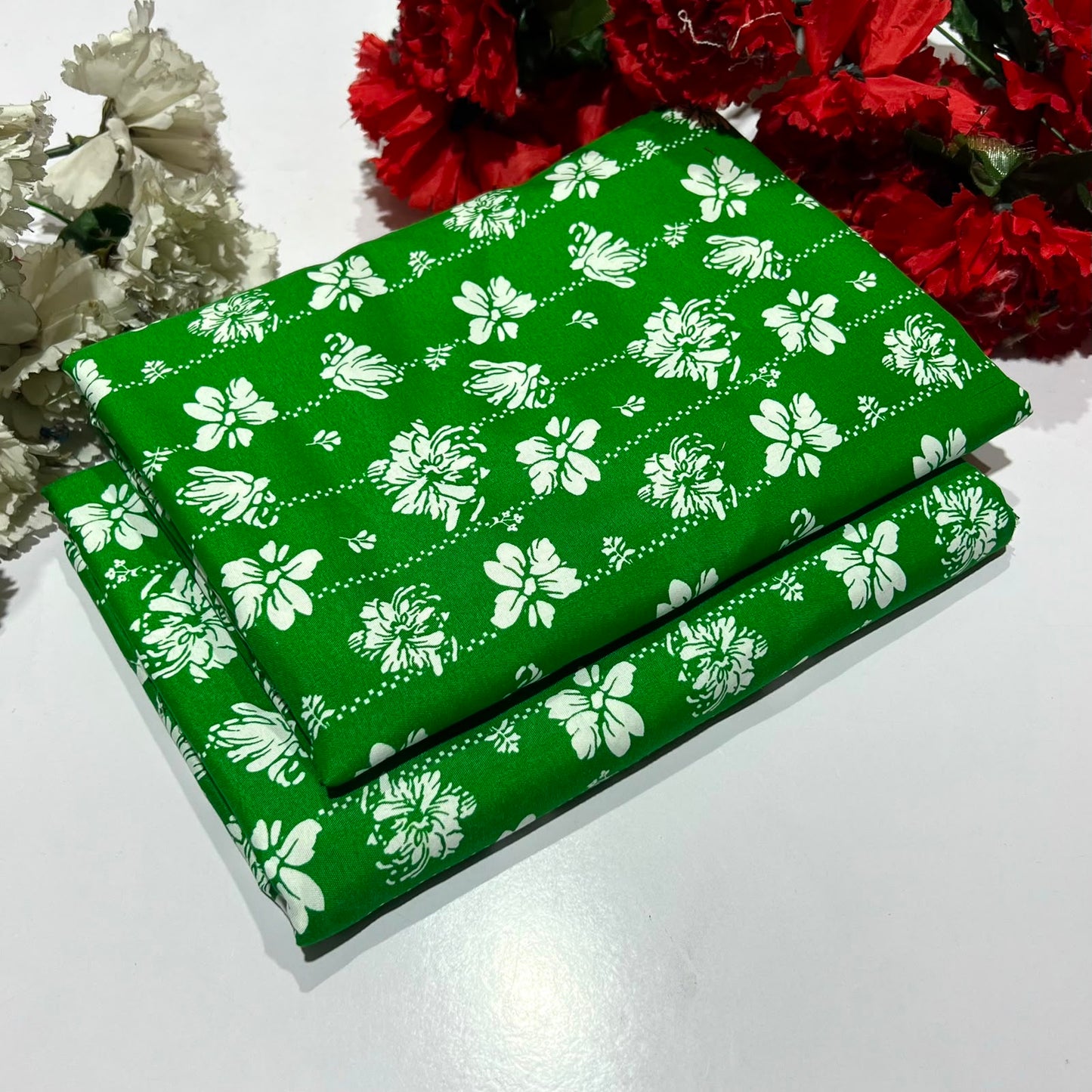 2PC Digital Floral Print