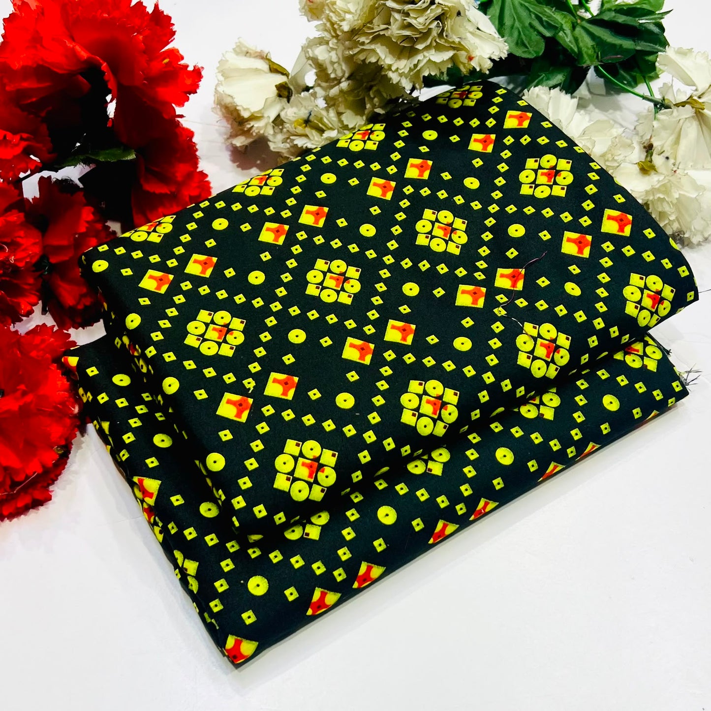 2PC Digital Floral Print
