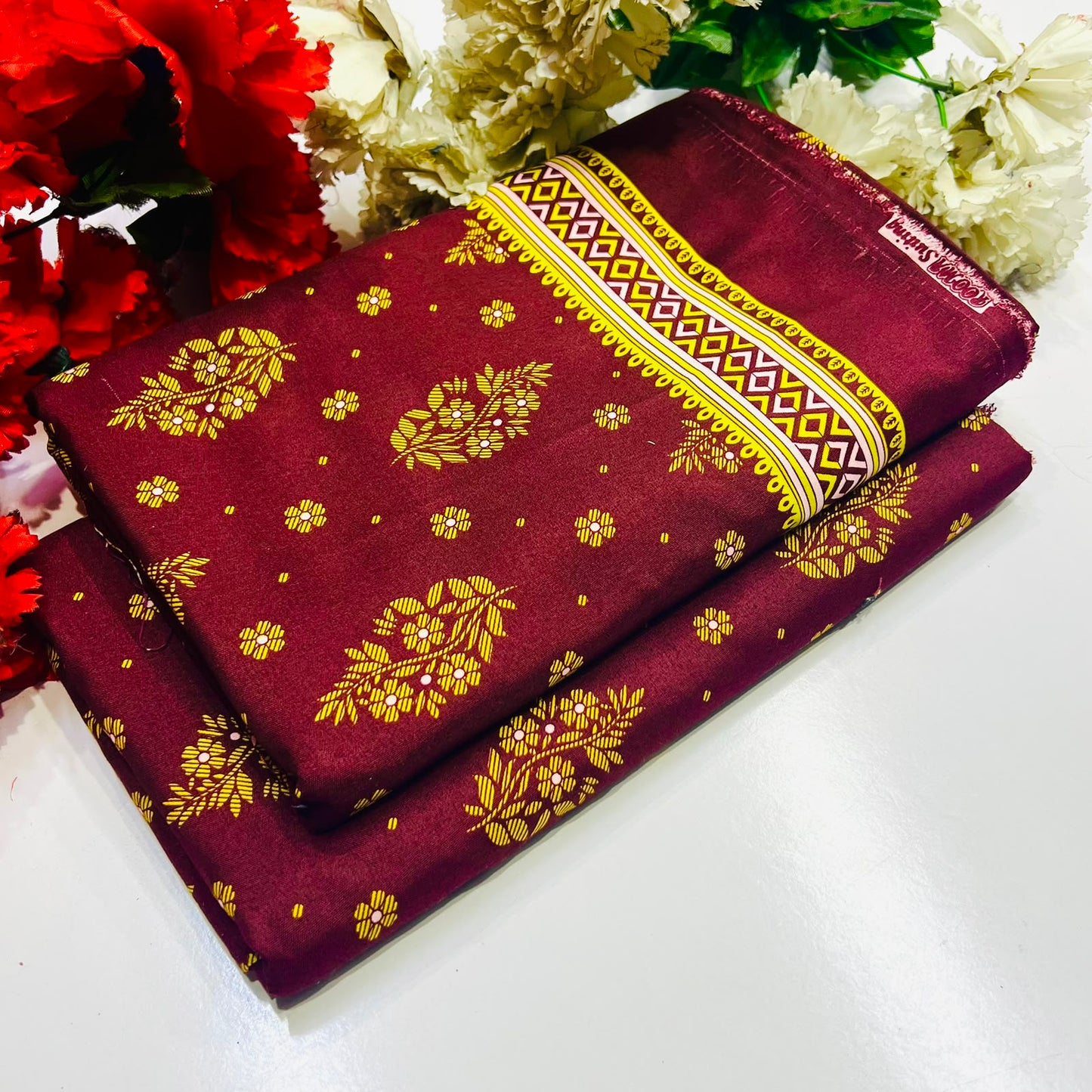2PC Digital Floral Print
