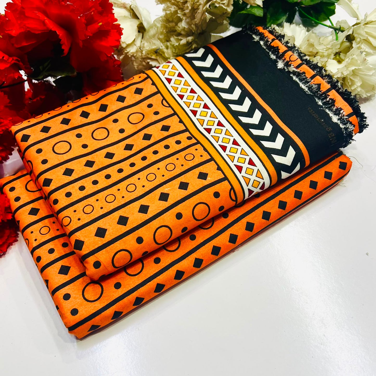 2PC Digital Floral Print