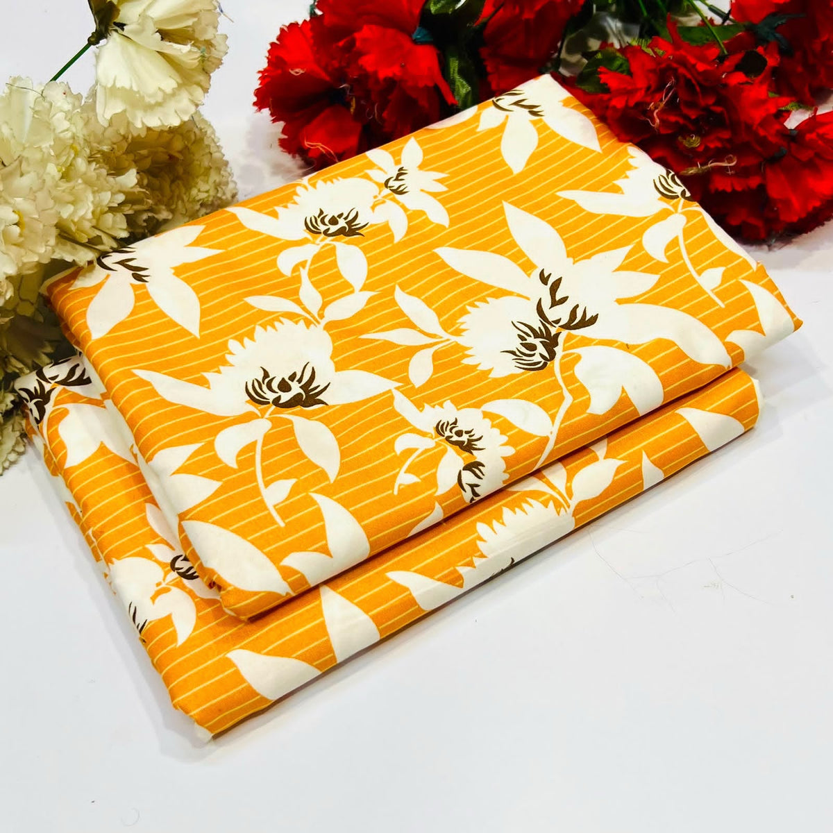 2PC Digital Floral Print