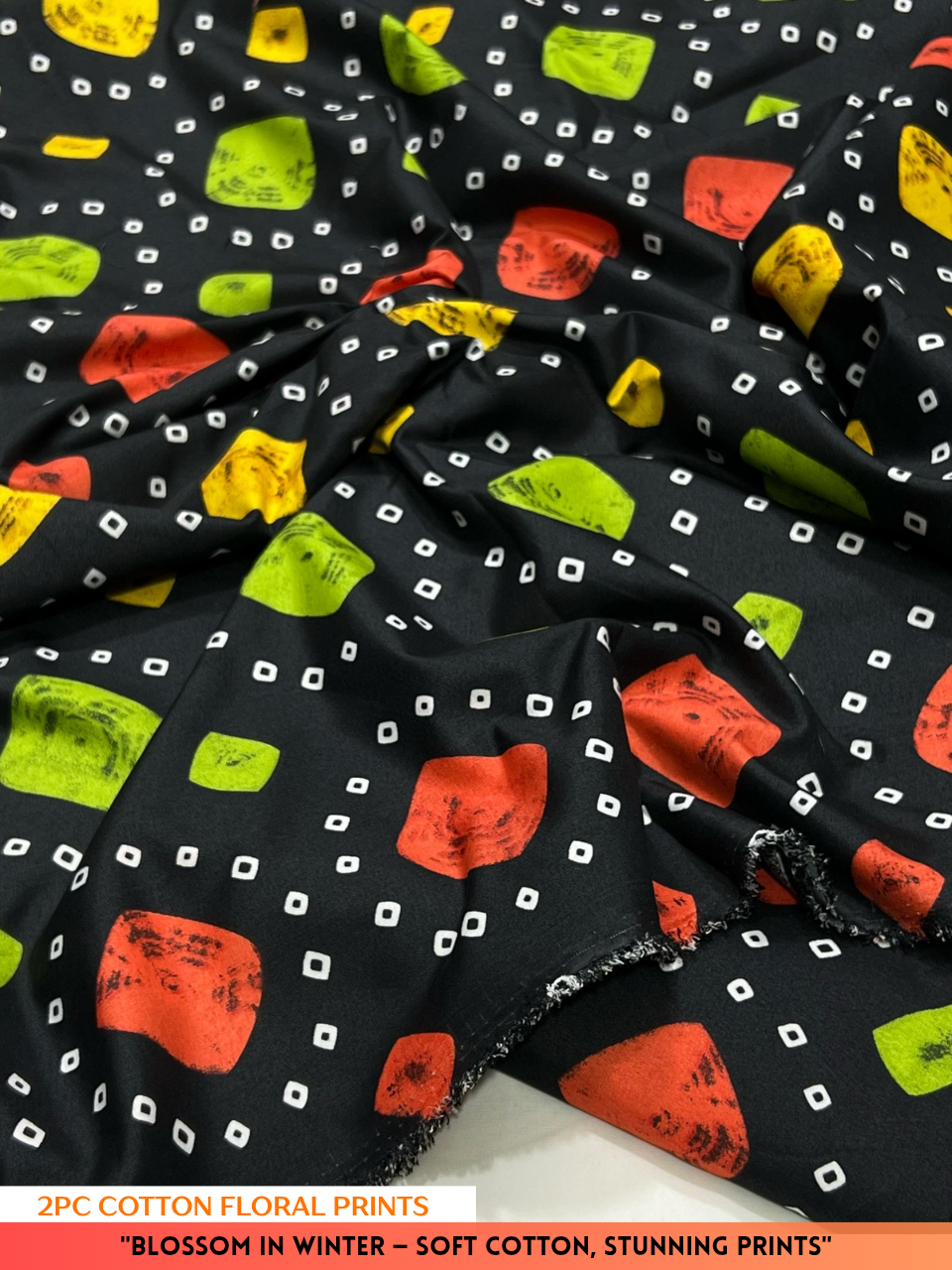 2PC Digital Floral Print