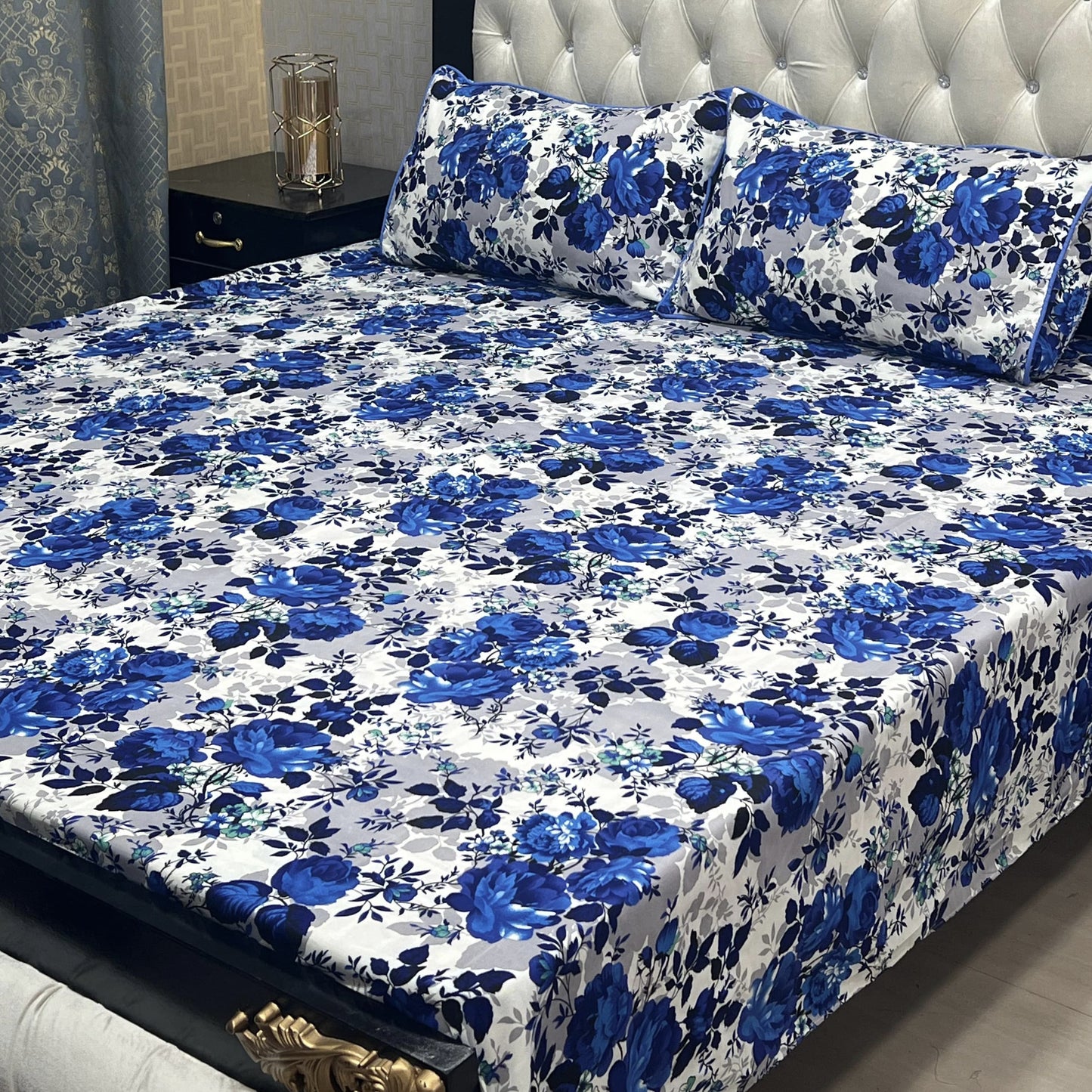 Crystal Cotton Bedsheet Design 041