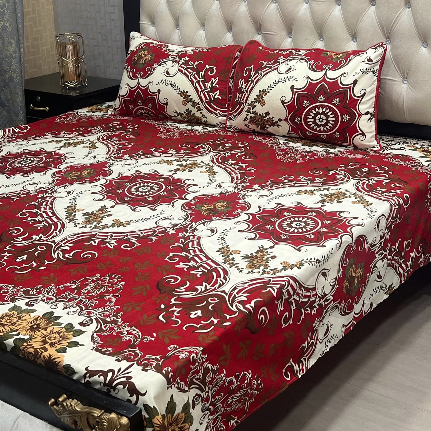 Crystal Cotton Bedsheet Design 054
