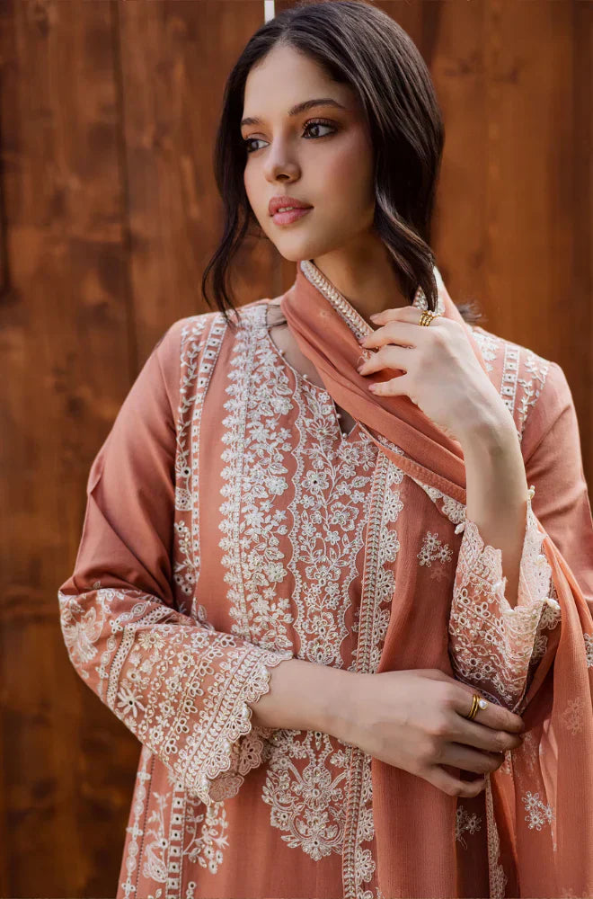 Batik Summer 3PC Lawn Embroidered Suit