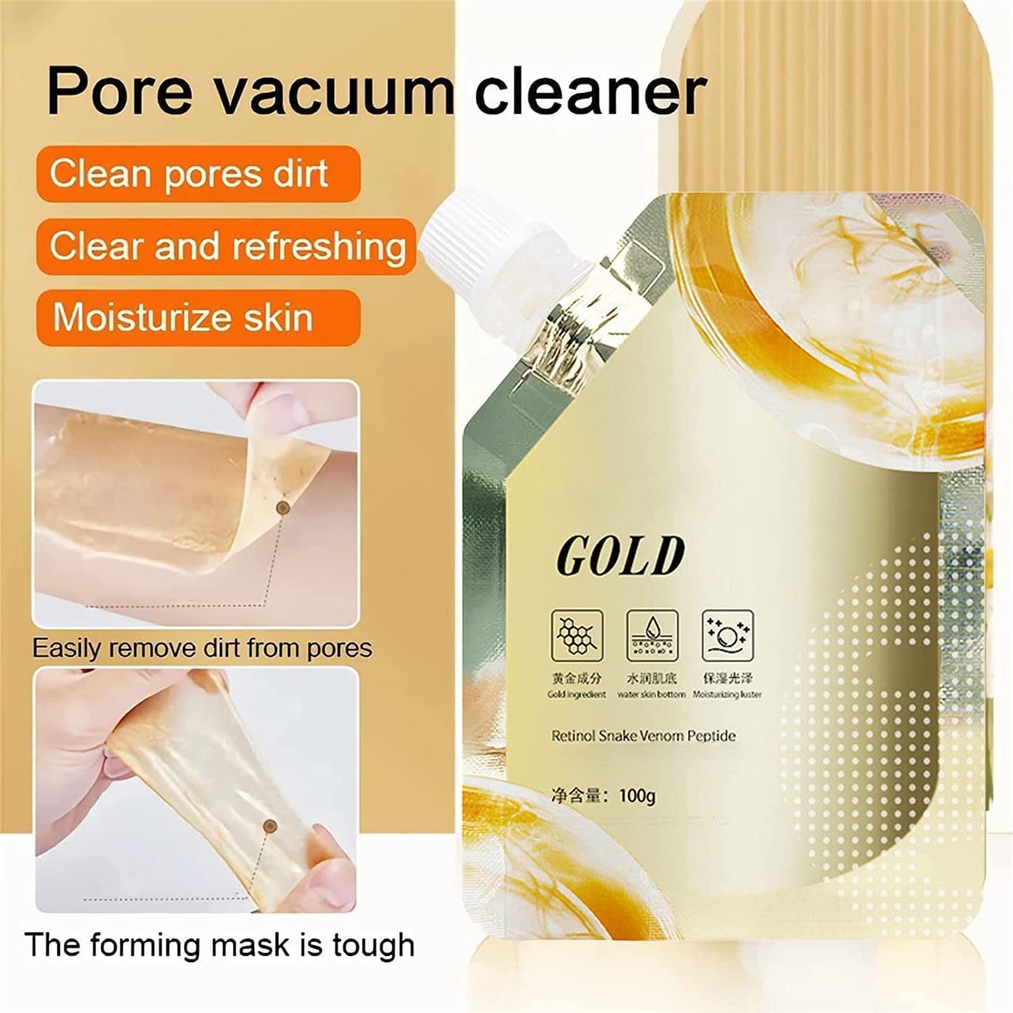 Instant Wrinkle Remover Retinol Gold Mask
