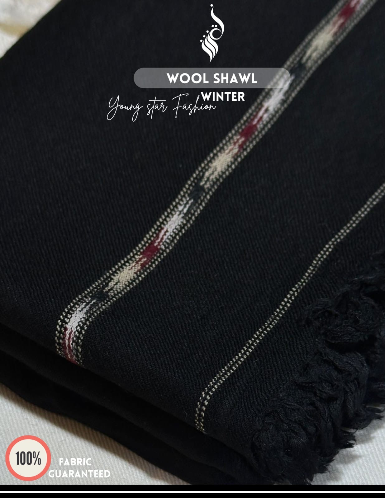 Naqsh Wool Shawl