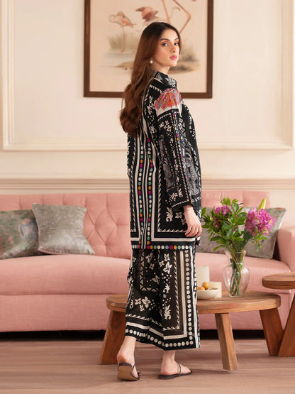 MAHNUR Digital Printed Co-Ords Set (Shirt & Trouser)