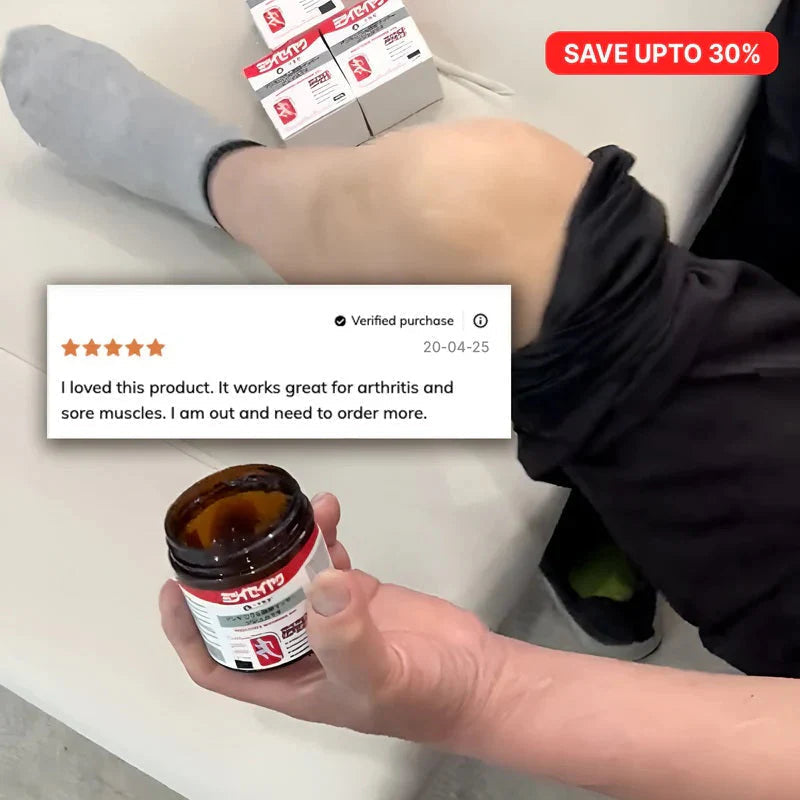 😍Japanese Formula Soothing Massage Gel for Joint &amp; Muscle Pain Relief – Arnica, Mugwort, Hyaluronic Accid – Back, Neck, Knee &amp; Leg Massage Balm – 100% Herbal Fast Absorption Formula 😍