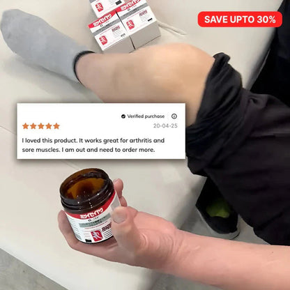 😍Japanese Formula Soothing Massage Gel for Joint &amp; Muscle Pain Relief – Arnica, Mugwort, Hyaluronic Accid – Back, Neck, Knee &amp; Leg Massage Balm – 100% Herbal Fast Absorption Formula 😍