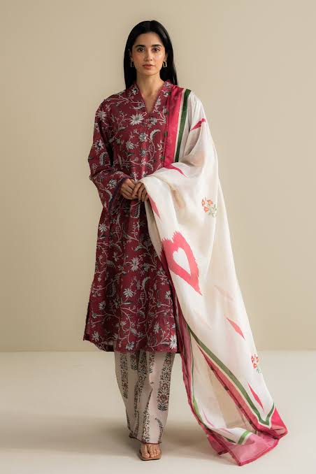 Coco by Zara Shahjahan – 3 Piece Printed Lawn Suit (Vol. 3)