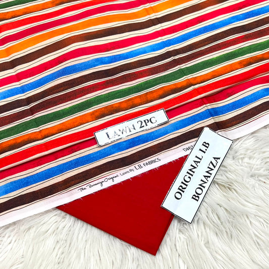 Bonanza Satrangi Lawn 2pc