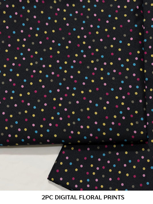 2PC Digital Floral Print