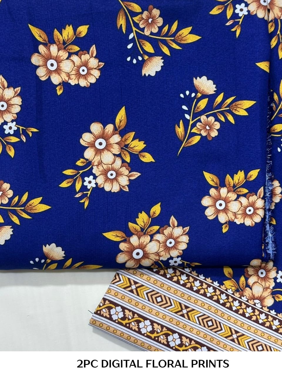 2PC Digital Floral Print