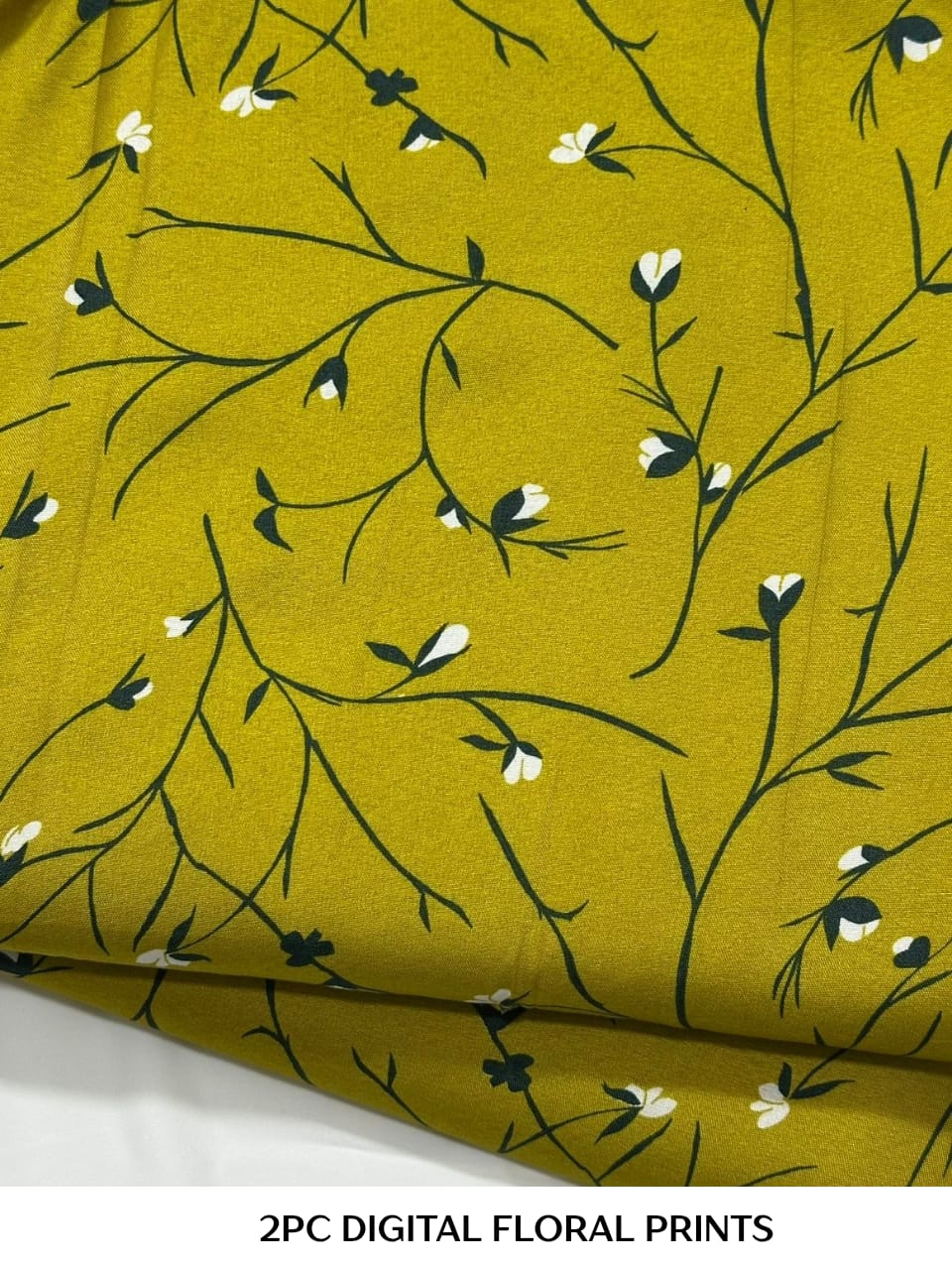 2PC Digital Floral Print