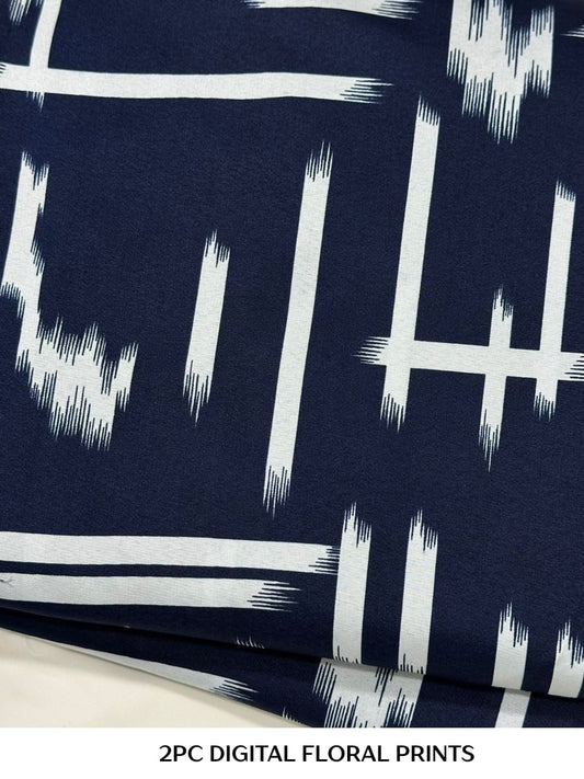 2PC Digital Floral Print