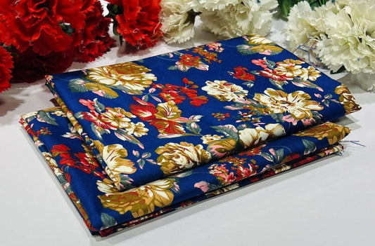 2PC Digital Floral Print