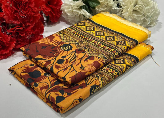 2PC Digital Floral Print