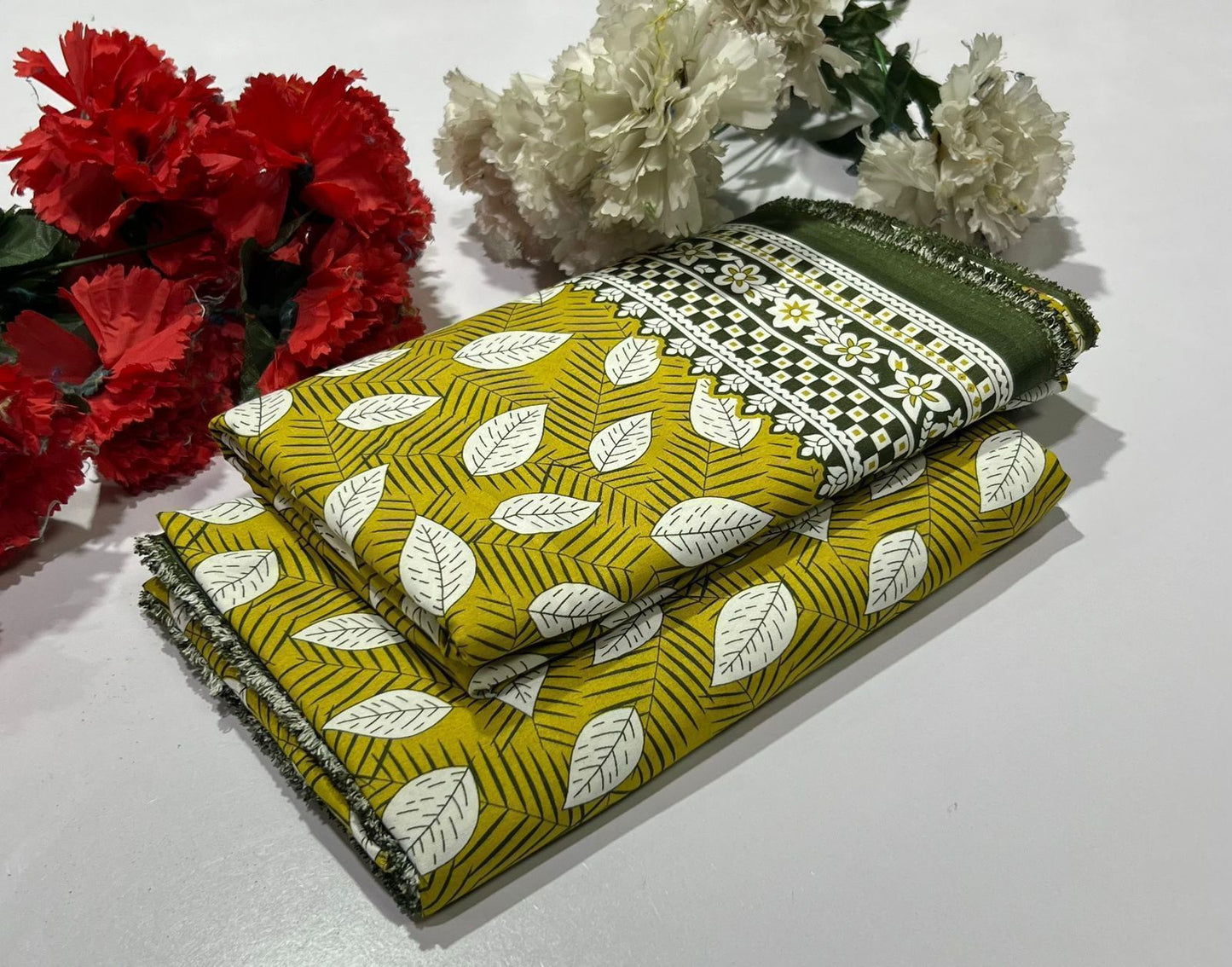 2PC Digital Floral Print