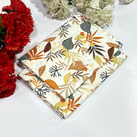 2PC Digital Floral Print