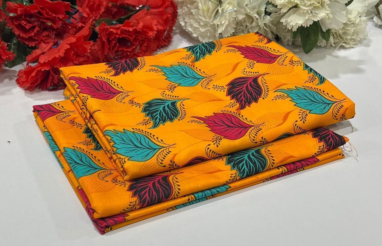 2PC Digital Floral Print