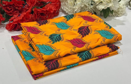 2PC Digital Floral Print