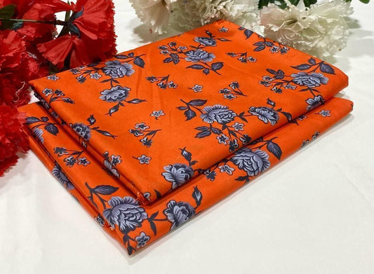2PC Digital Floral Print
