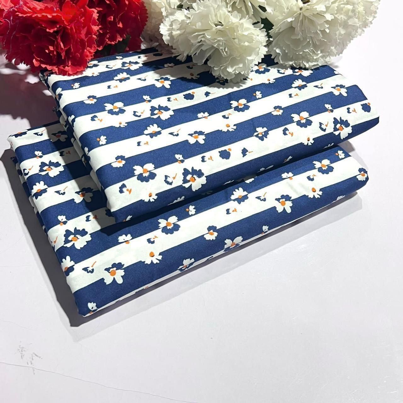 2PC Digital Floral Print